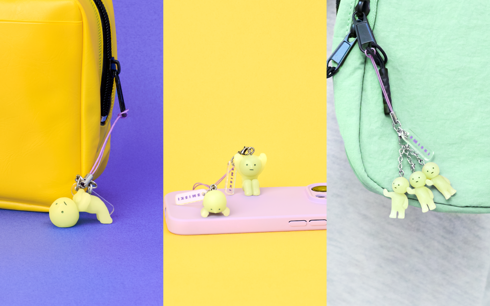 Smiski Strap Accessory Keychain - Series 3