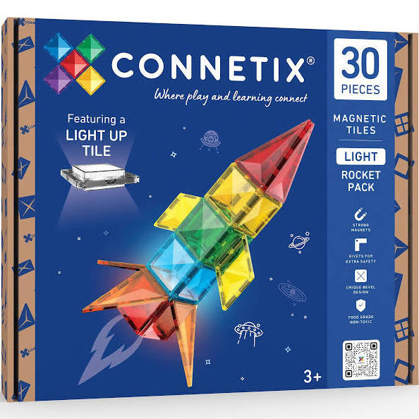 Connetix Light Rocket Pack 30 pieces