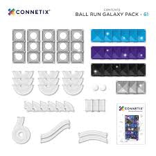 Connetix Ball Run Galaxy Pack 61 pieces