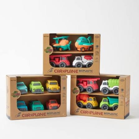 Bioplastic Car and Plane Set- Assorted Designs