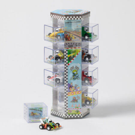 Jiggle and Giggle Pull Back Race Car- Assorted