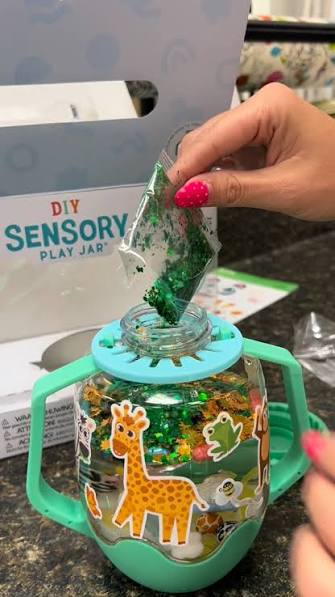 GLO Pals DIY Sensory Play Jar