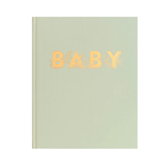 Fox & Fallow Baby Book Pistachio