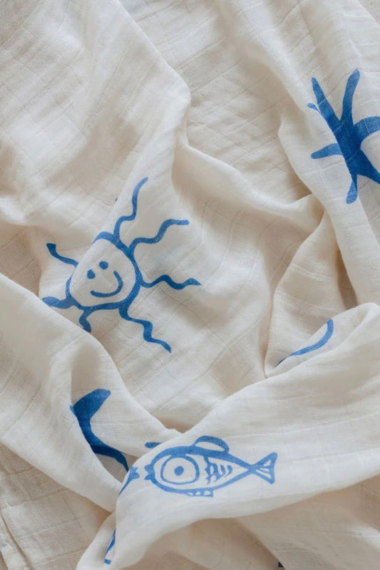 Pekpi Bamboo Swaddle Wrap Sardinia
