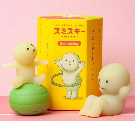 Smiski Mini Figure Exercising