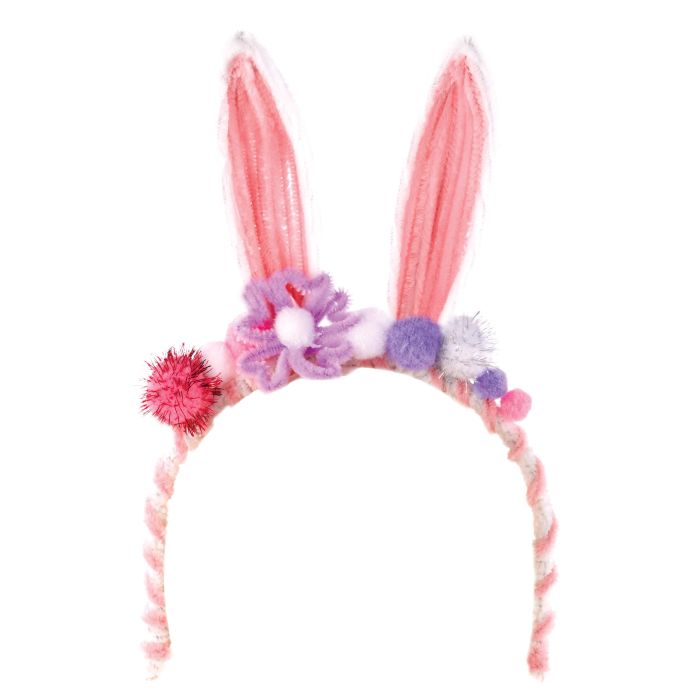 Discovery Zone Make Your Own Bunny Headbands 2pcs Set