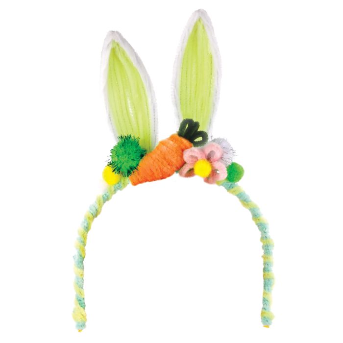 Discovery Zone Make Your Own Bunny Headbands 2pcs Set