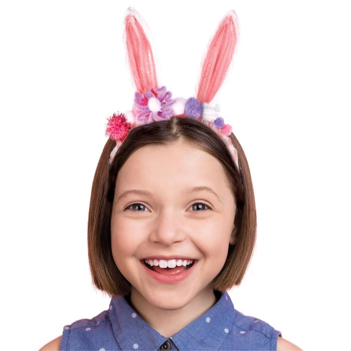 Discovery Zone Make Your Own Bunny Headbands 2pcs Set