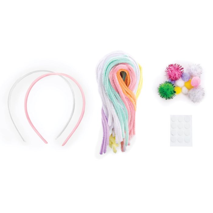 Discovery Zone Make Your Own Bunny Headbands 2pcs Set
