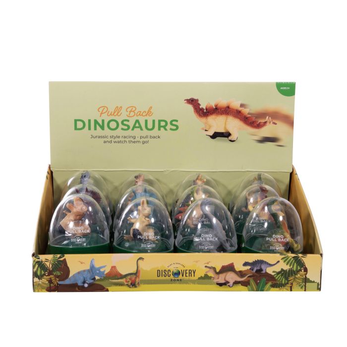 Discovery Zone Dinosaur Pull Backs