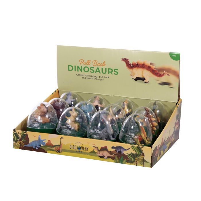 Discovery Zone Dinosaur Pull Backs