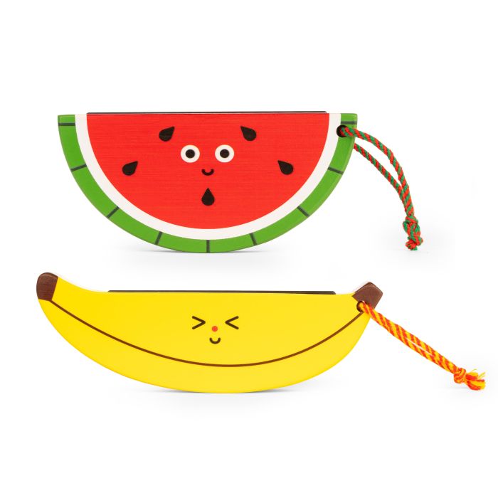 Discovery Zone Wooden Fruit Harmonica