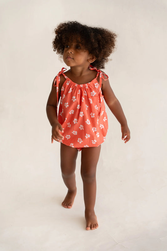 Illoura Lottie Romper Summer Floral Print