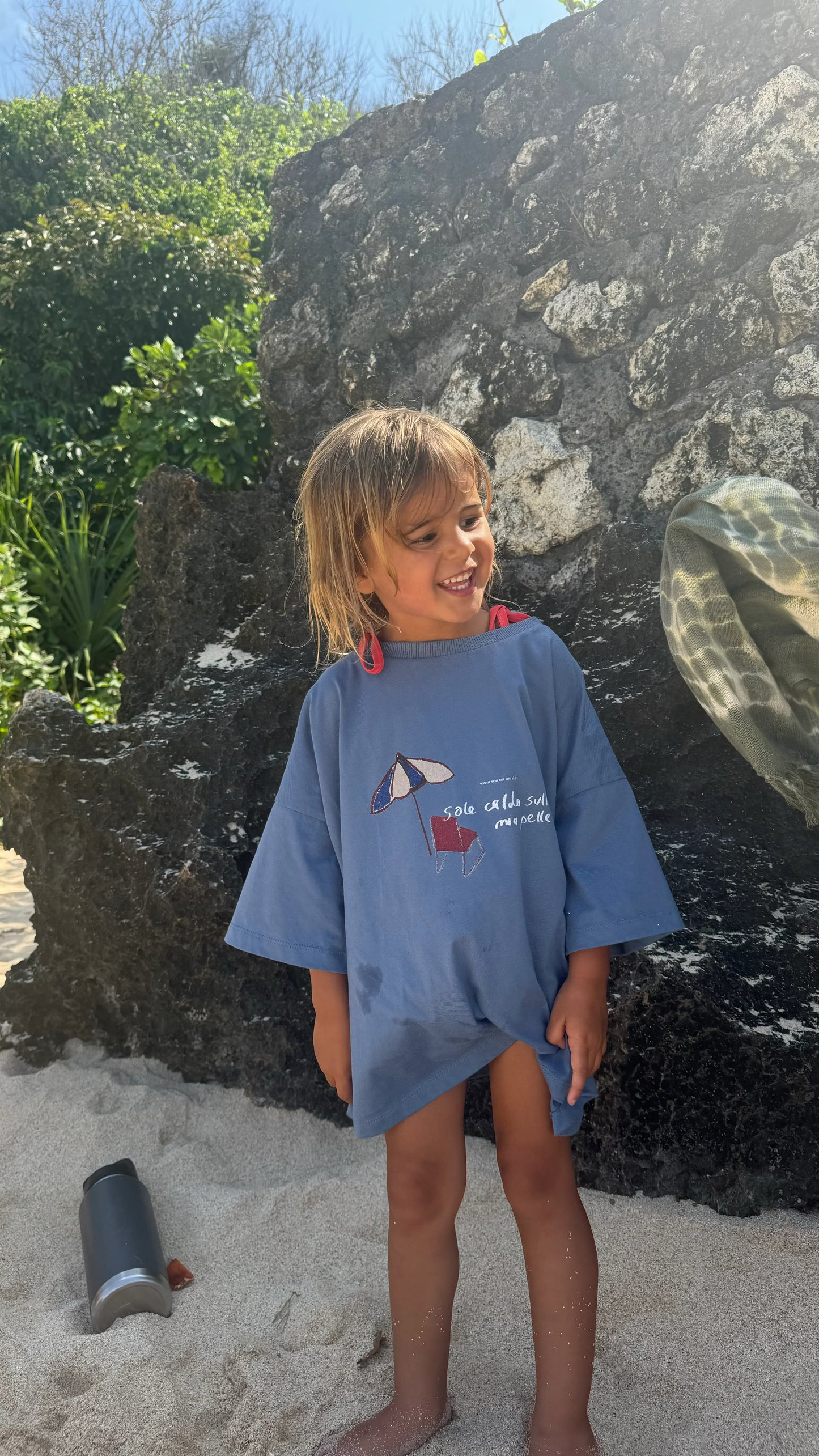 Illoura Warm Artist Collab Tee Ocean