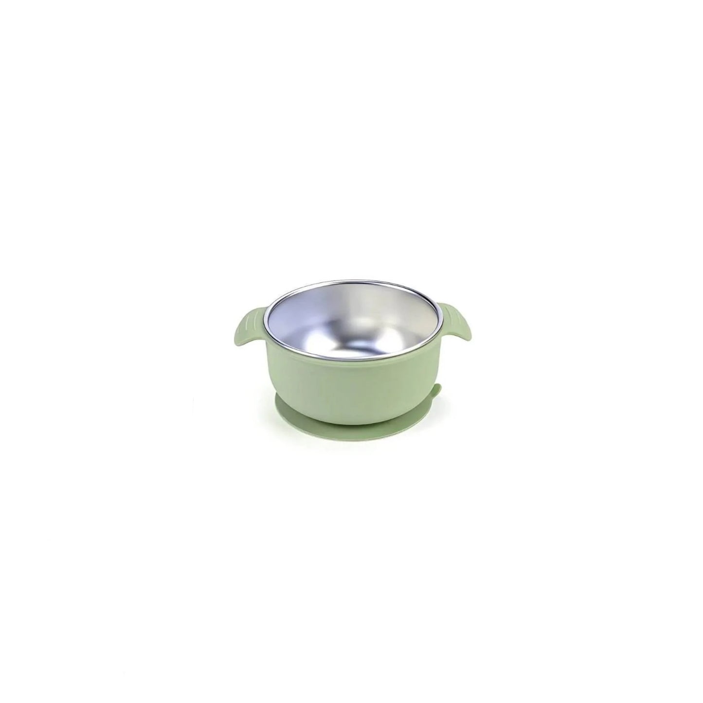 Stainless Steel + Silicon Suction Dinnerware