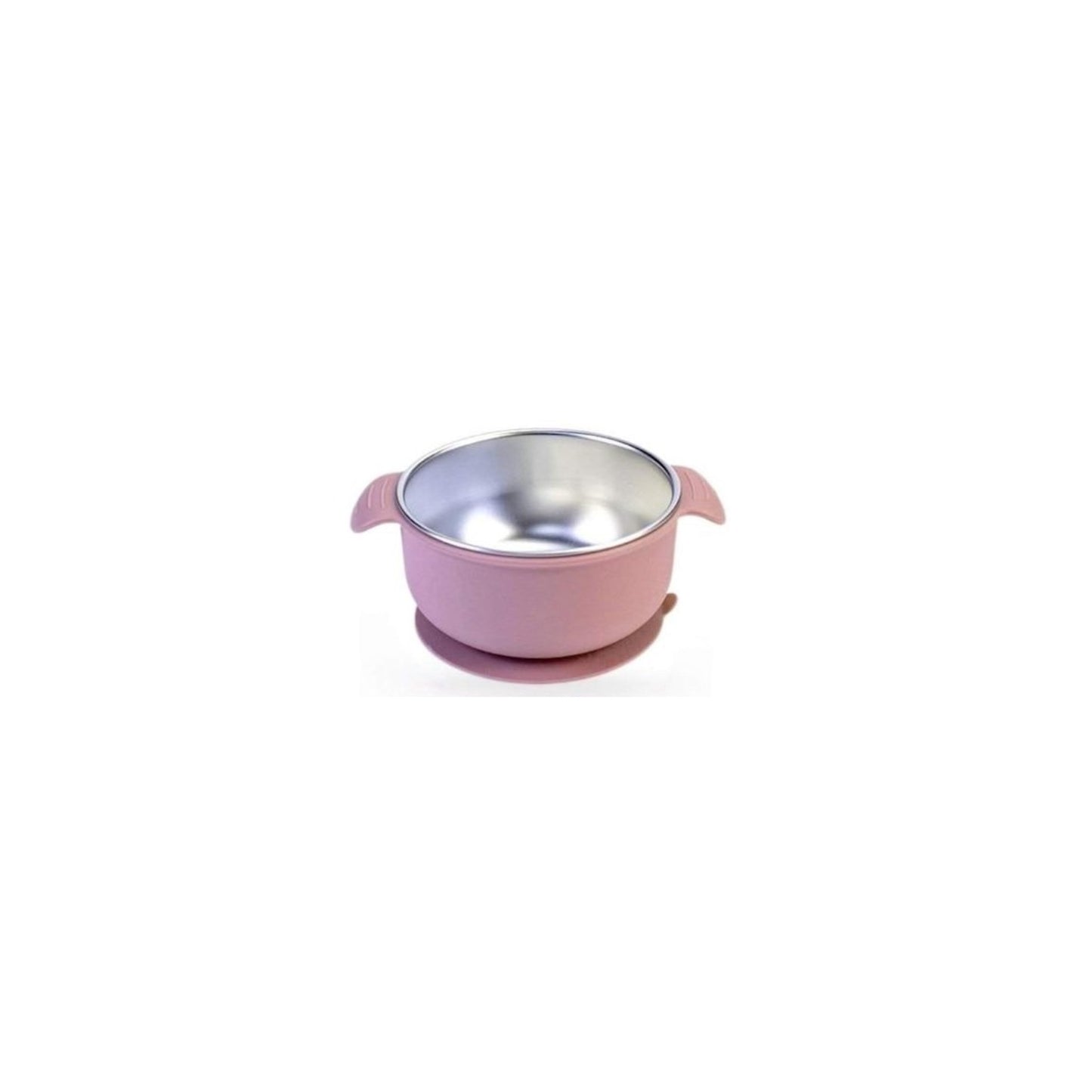Stainless Steel + Silicon Suction Dinnerware