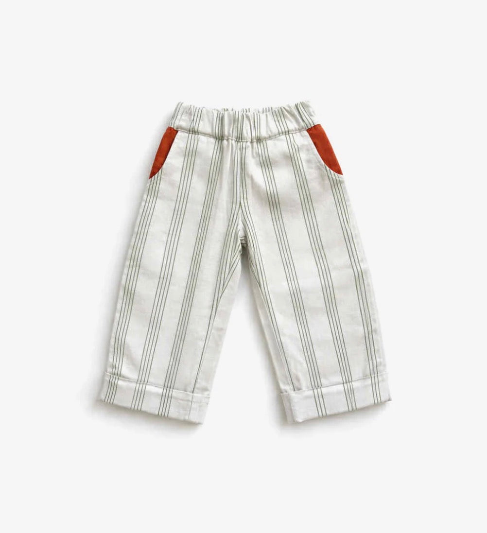 The Rest Contrast Pocket Stripe Chino