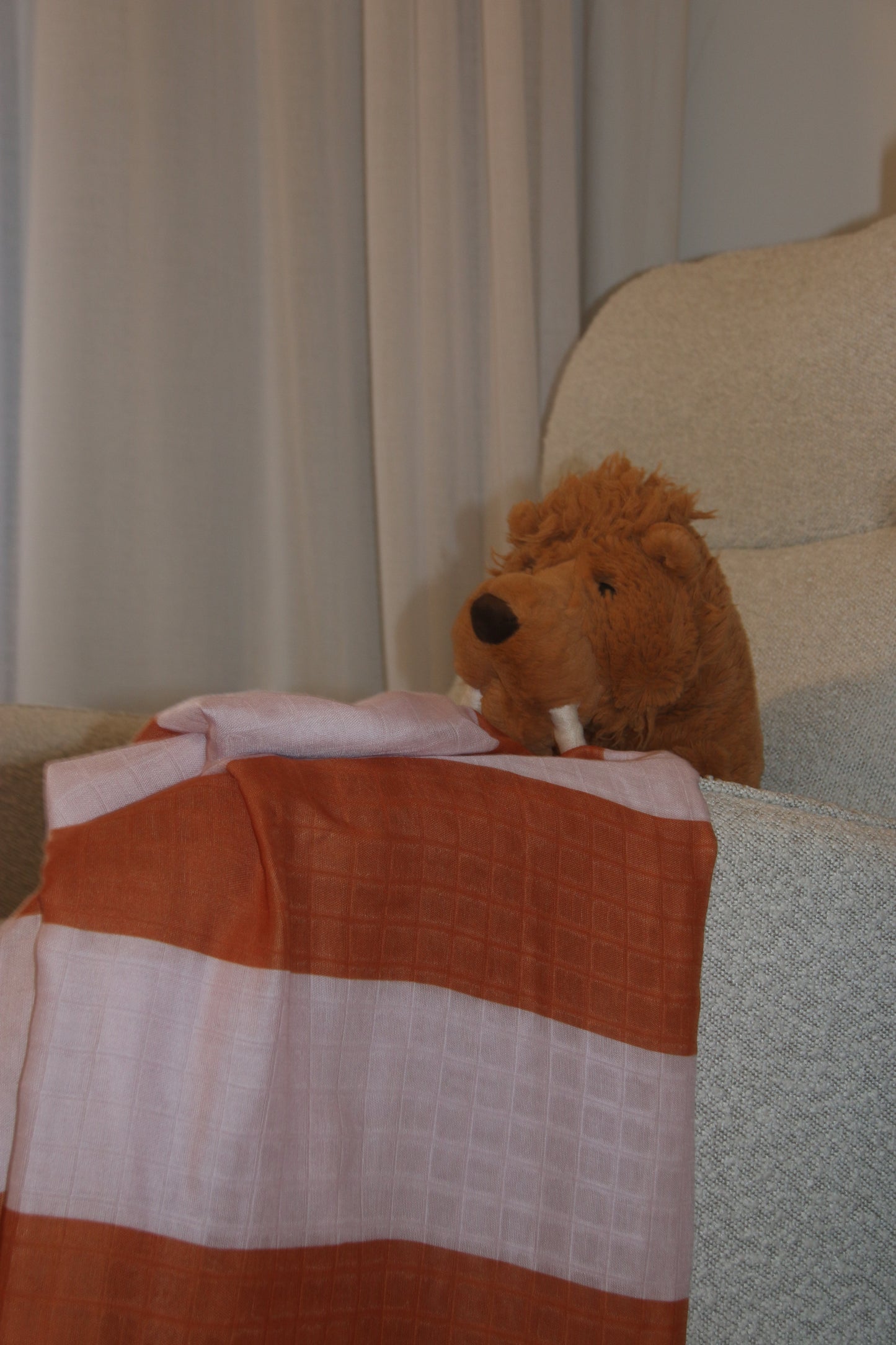 Flossy Swaddle Peach Pie