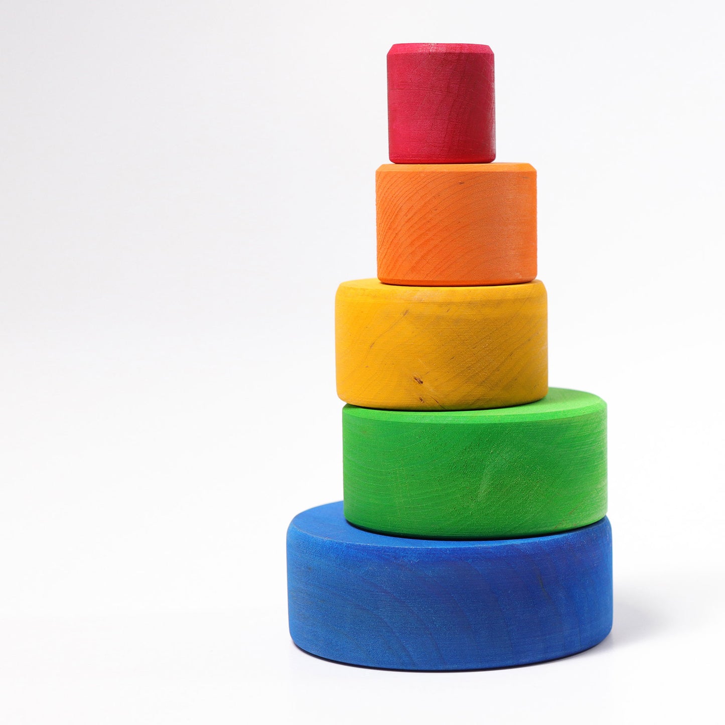 Rainbow stacking bowls