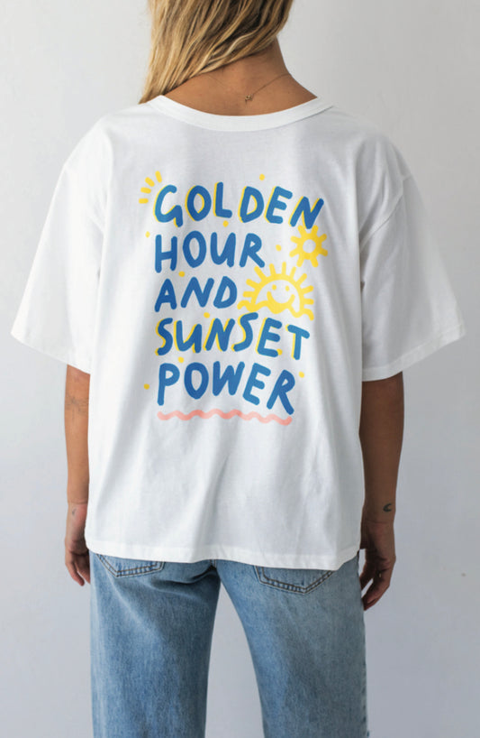 Adult tee Golden Hour