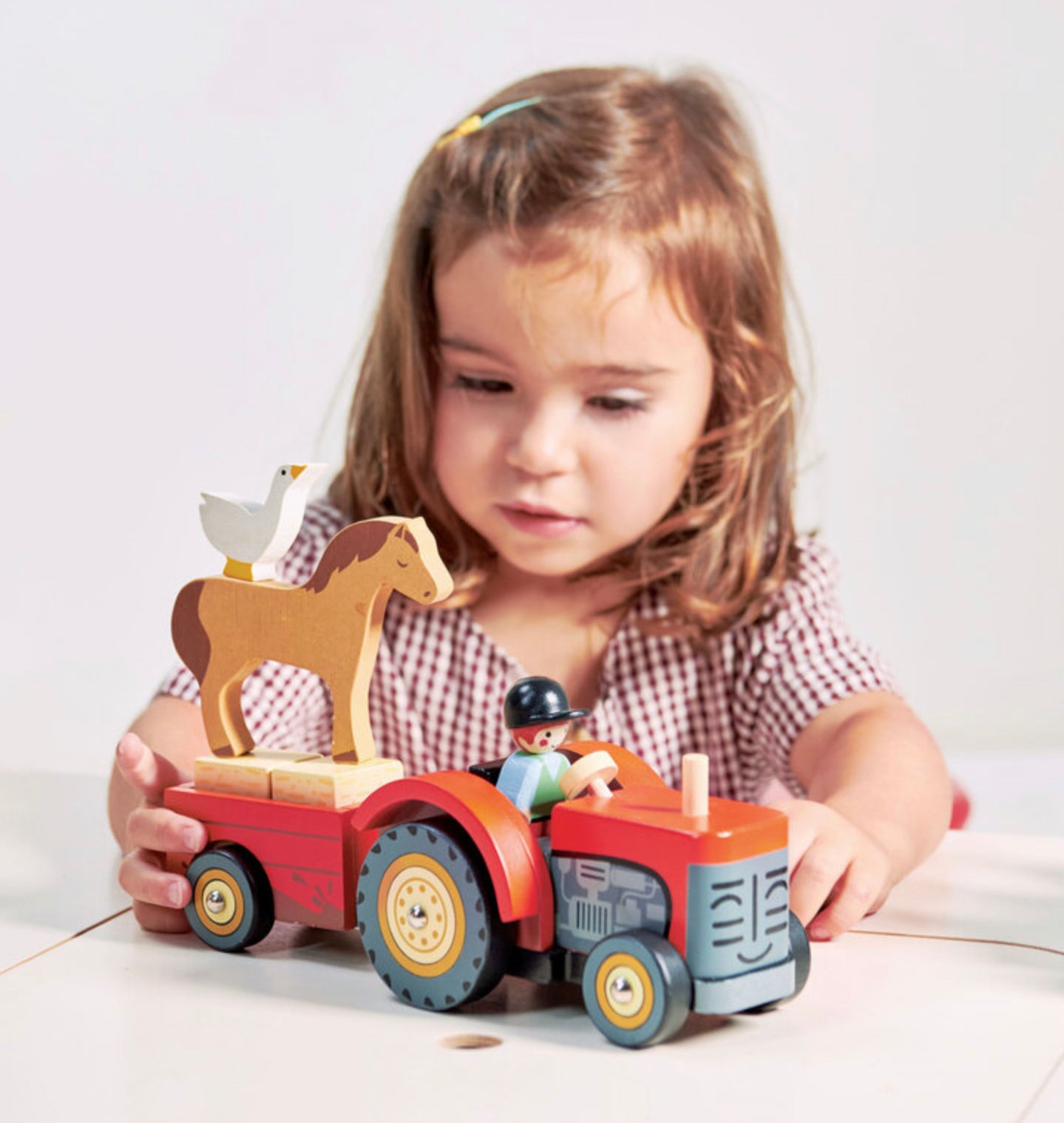 Farmyard tractor set