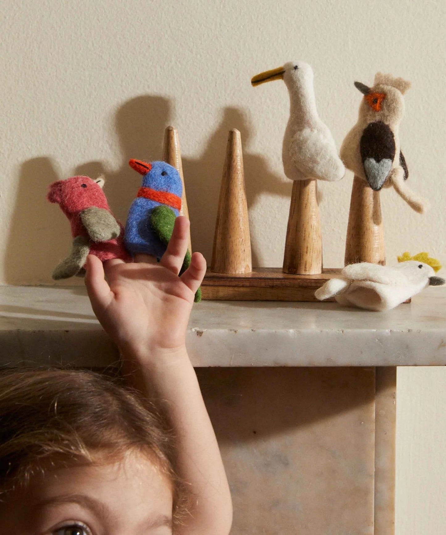 Phile Australian Bird Finger Puppets