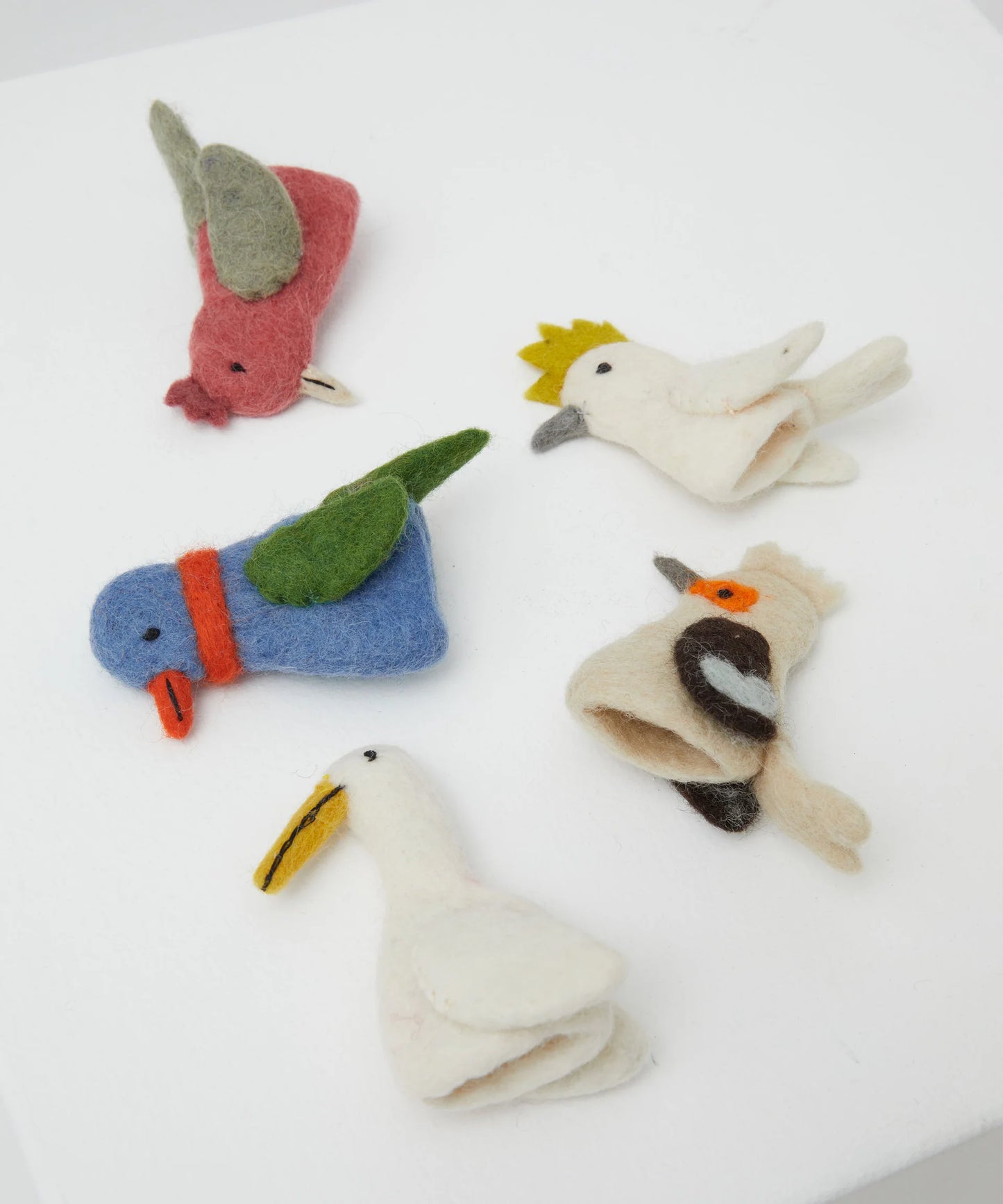 Phile Australian Bird Finger Puppets