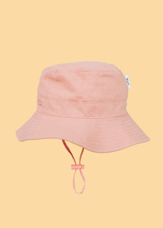 Kiin Cotton Sun Hat Dusky Pink