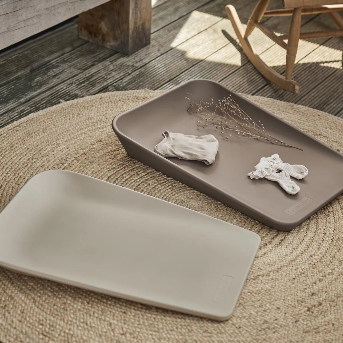 Leander Matty Mini Changing Mat Cappuccino