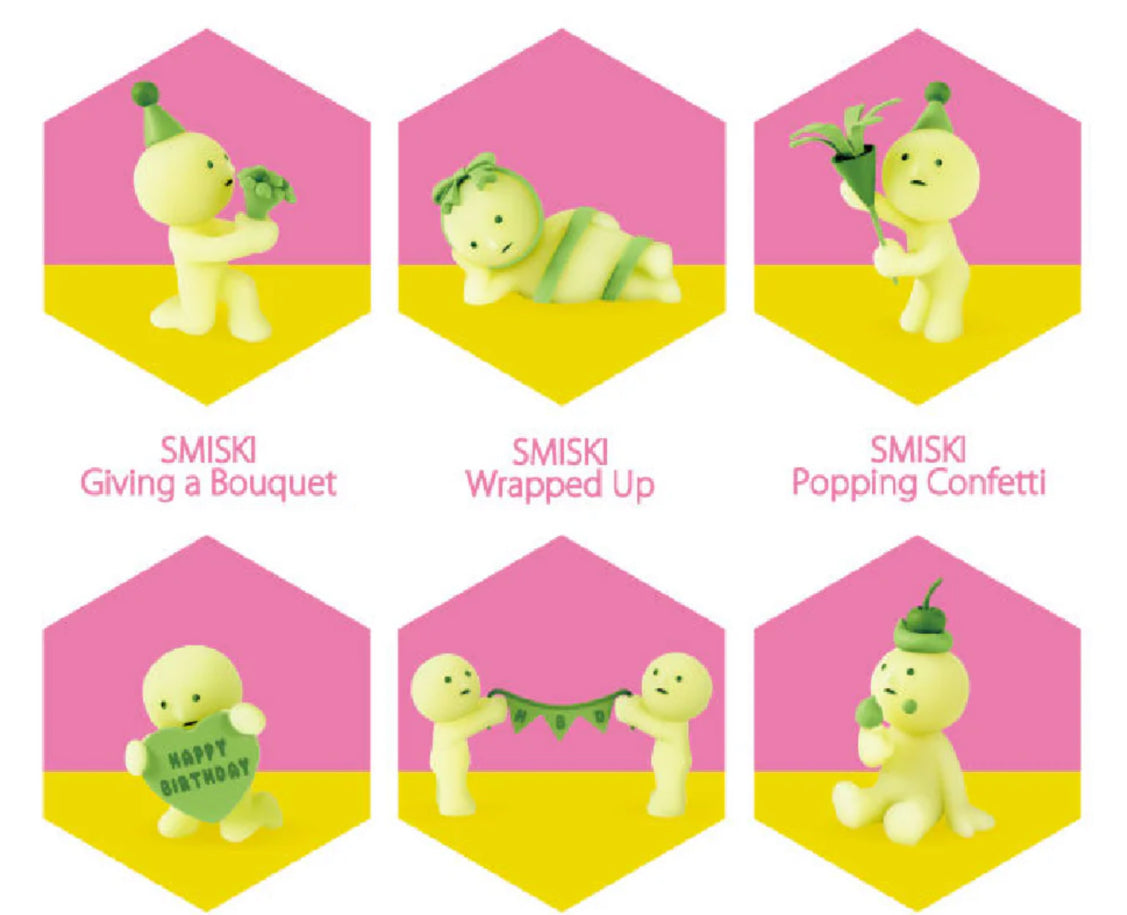 Smiski Happy Birthday Series