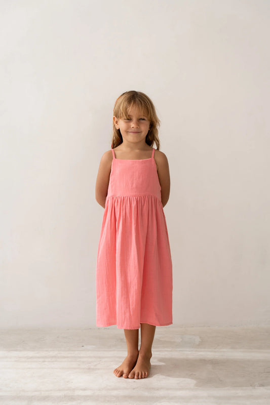 Illoura Field Dress Hibiscus