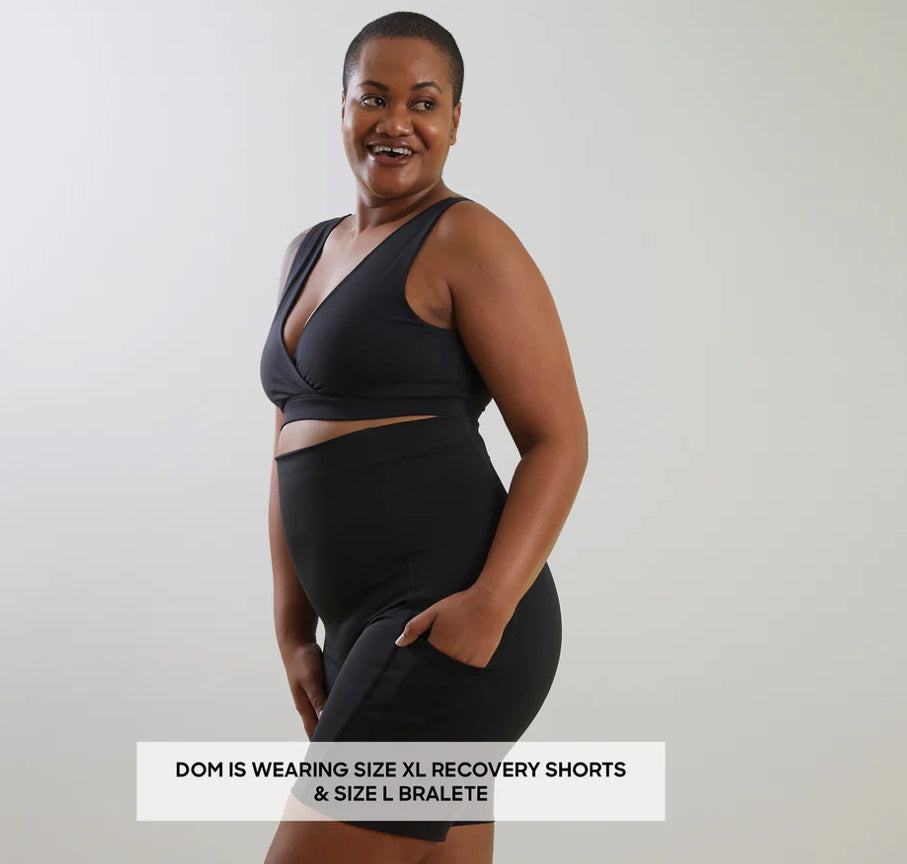 Postpartum Recovery Shorts With Warm & Cool Therapy Pocket