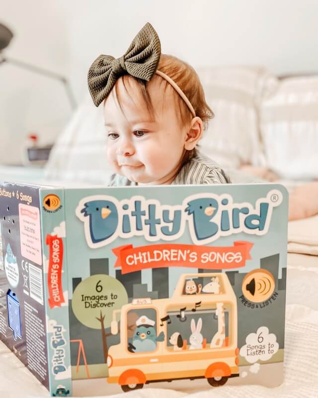 Ditty Bird Children’s Songs USB-C Rechargeable Book