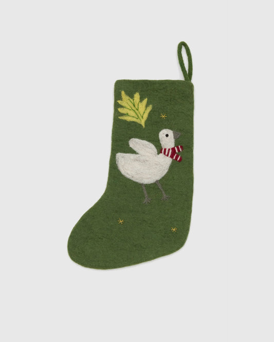 Phile Christmas Stocking Dove
