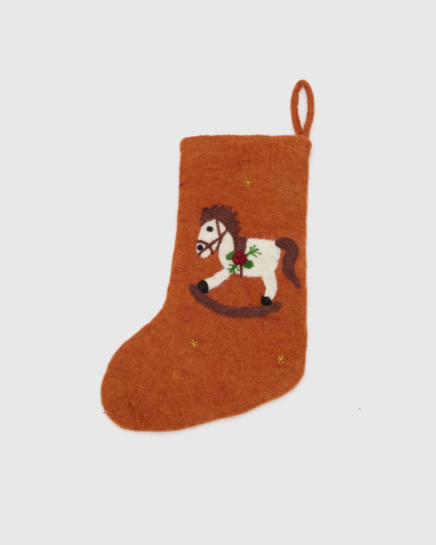 Phile Christmas Stocking Rocking Horse