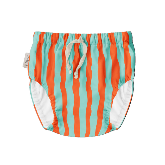 Pekpi Reusable Swim Nappy Sea Kelp Aqua