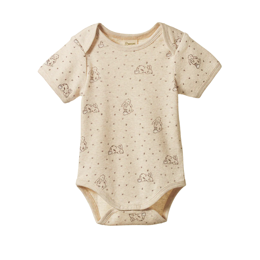 Nature Baby Short Sleeve Bodysuit