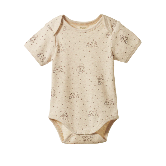 Nature Baby Short Sleeve Bodysuit