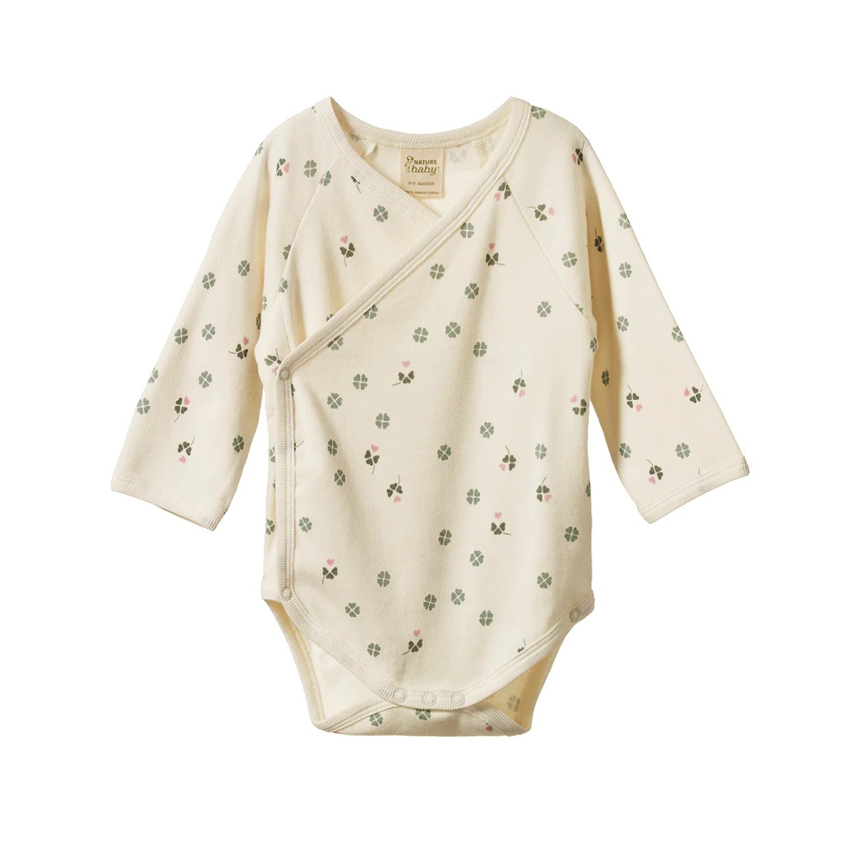 Nature Baby Long Sleeve Kimono Bodysuit
