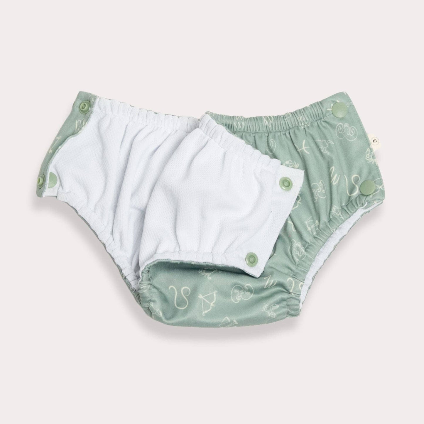 Eco naps Swim Nappy - Sage