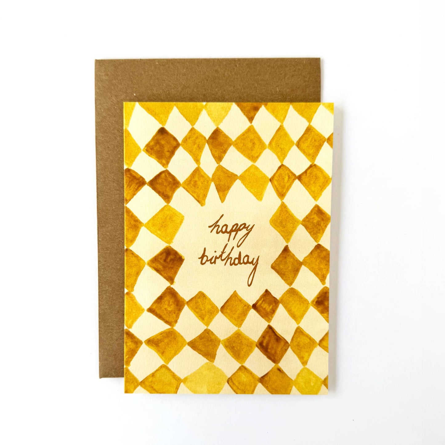 Yellow Diamonds Happy Birthday