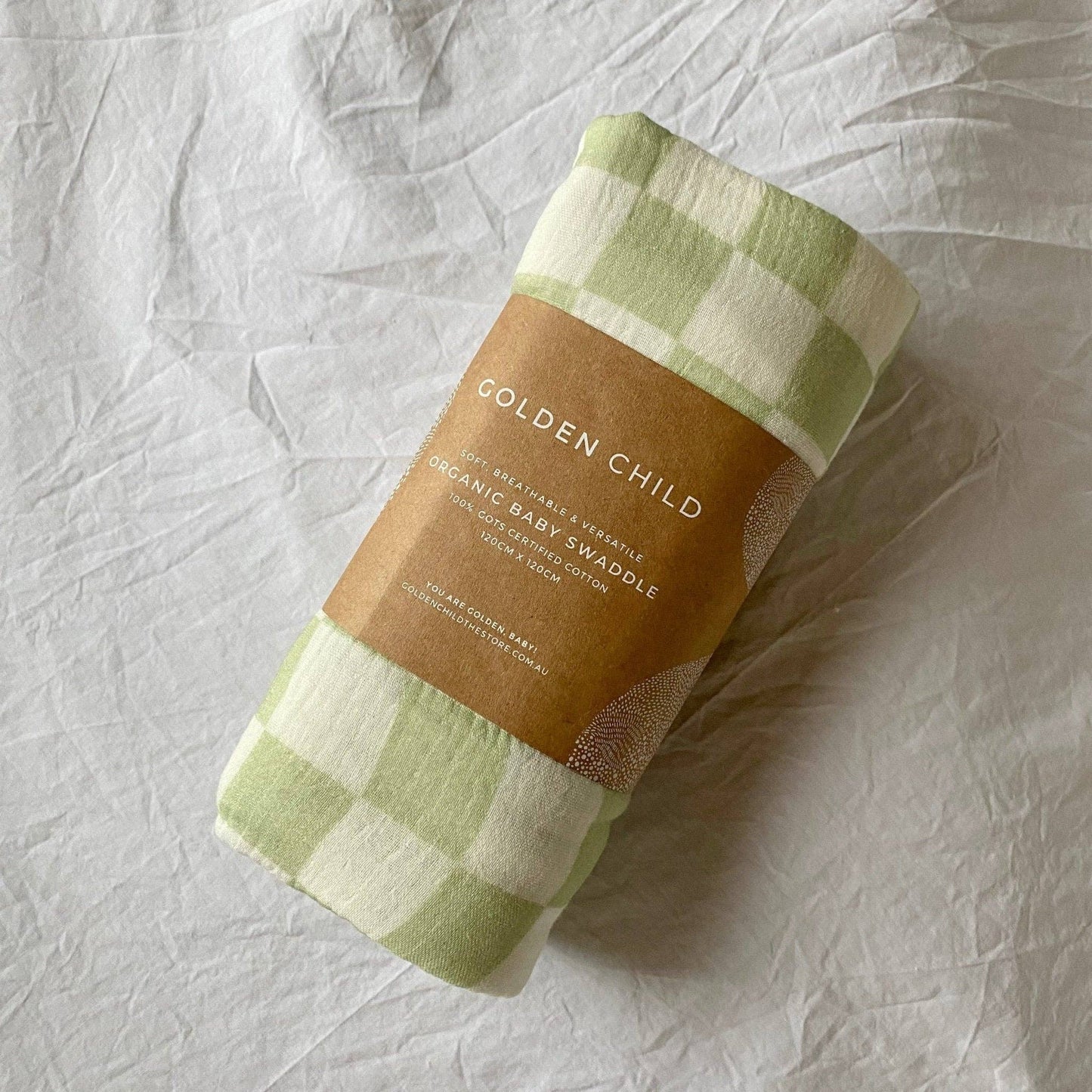 Organic Cotton Baby Swaddle