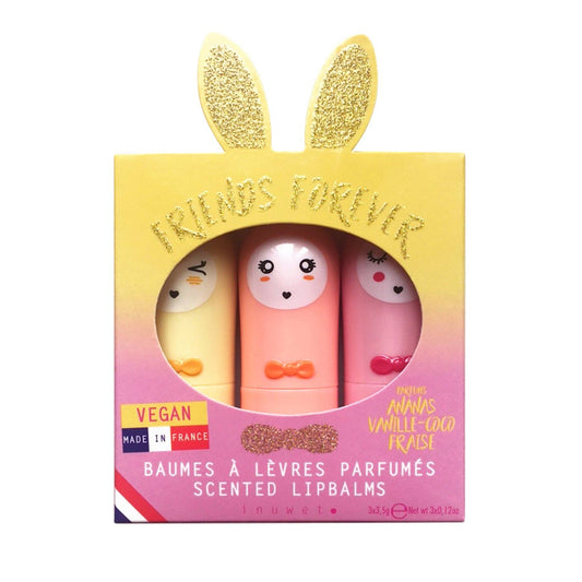 Friends Forever California Trio Lip Balm Gift Set