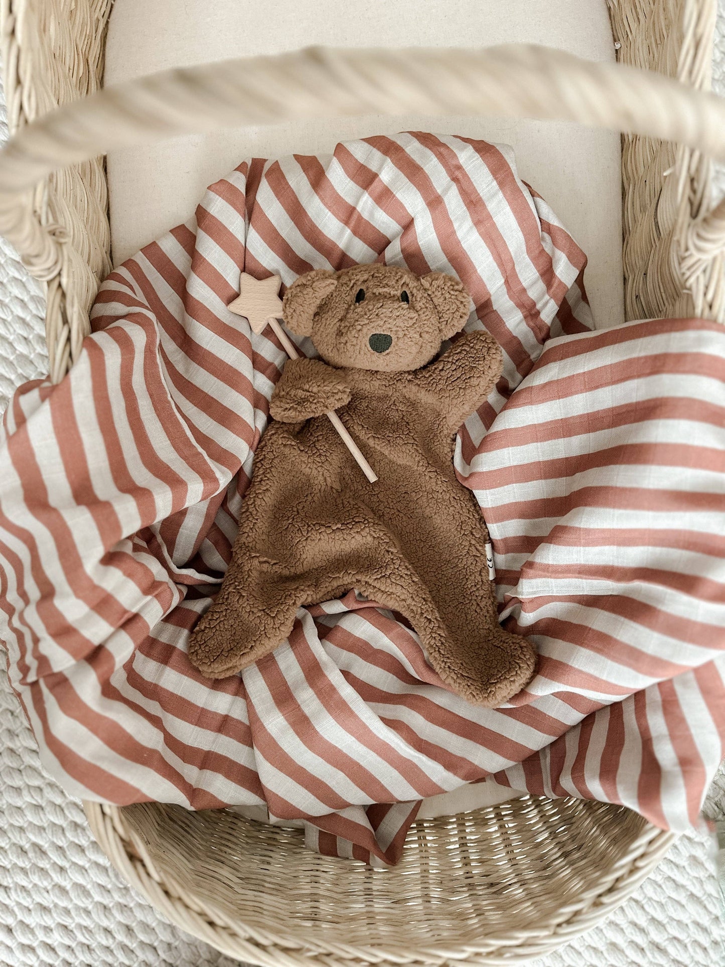 Pop Ya Tot Little Teddy Comforter Toy