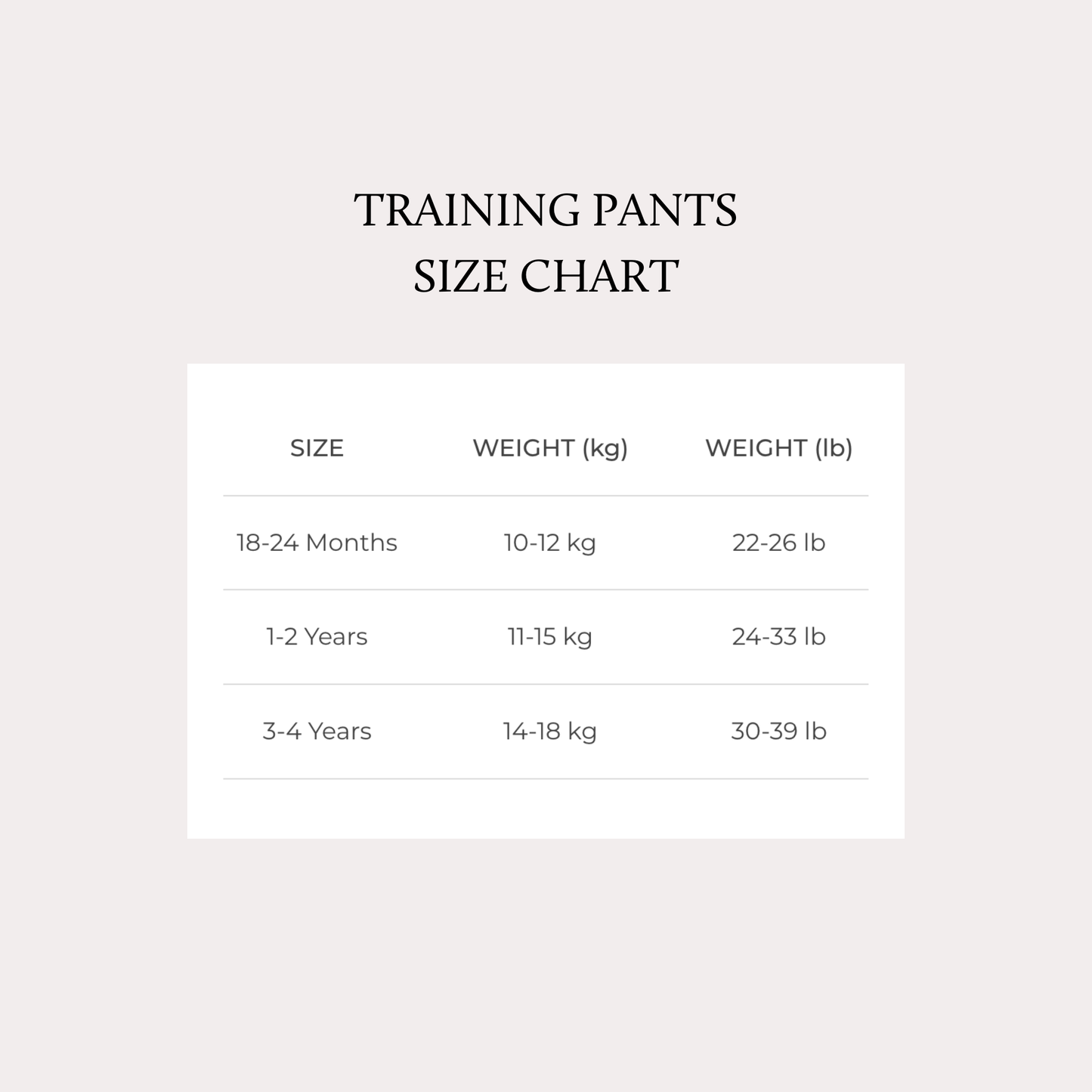 Training Pants - 2 Pack