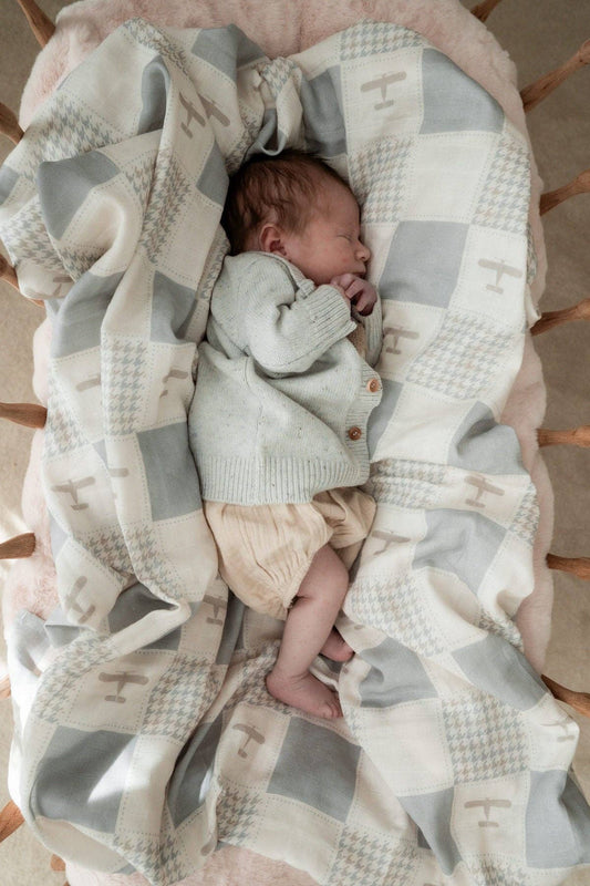 Pop Ya Tot Wright Flyer Swaddle