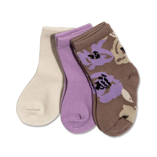 socks - 3 pairs -Abstract Rosie