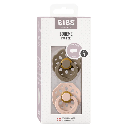 BIBS Boheme pacifiers 2 pack - Size 2