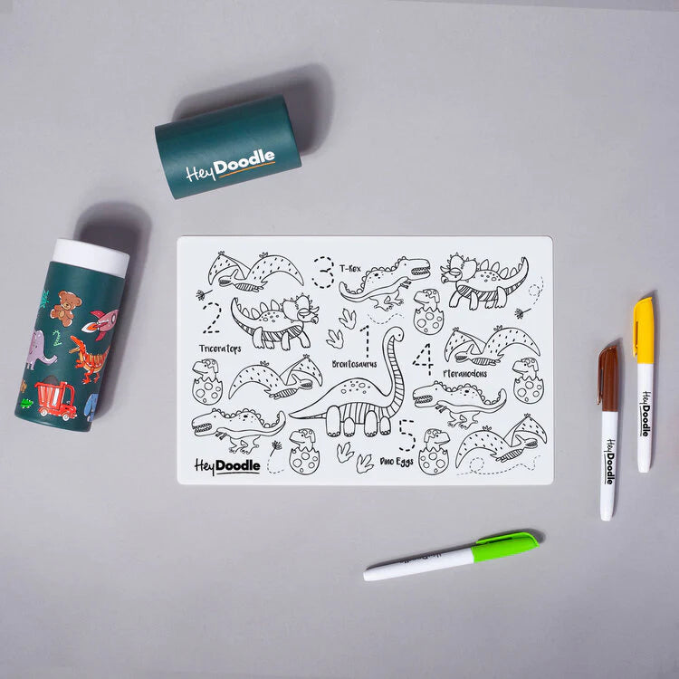 Hey Doodle - Reusable Silicon Activity Mini Mats