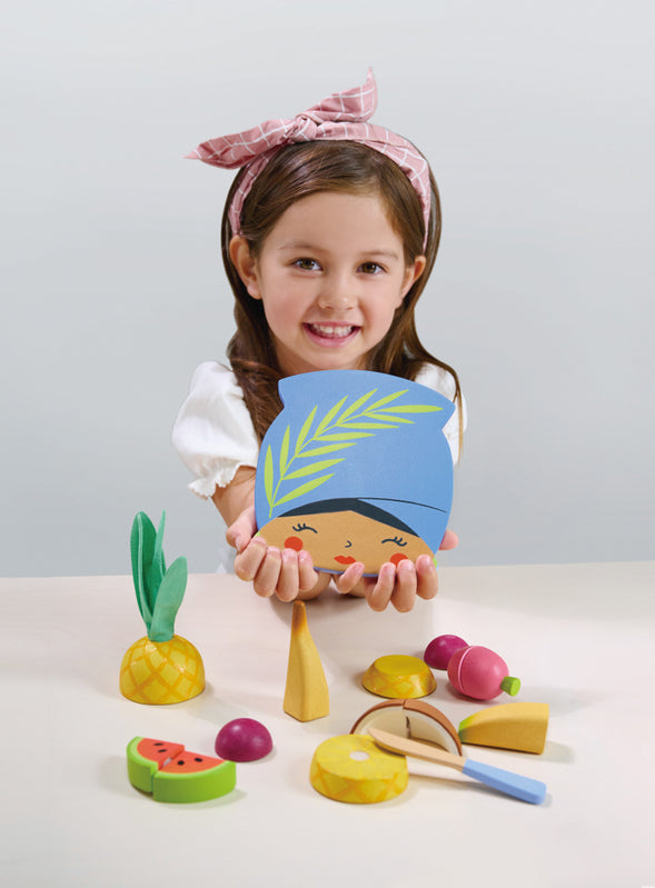 Tropical fruit chopping board